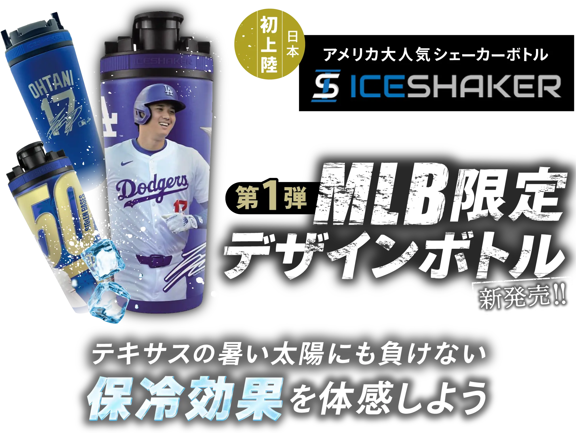 第一弾MLB限定デザインボトル